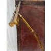 1970′ Table Basse Double Piétement Bronze Modèle Bambou Maison Baguès Laque De Chine 112 x 54 x H 38 cm