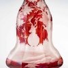 Ensemble en cristal de bohème rouge
