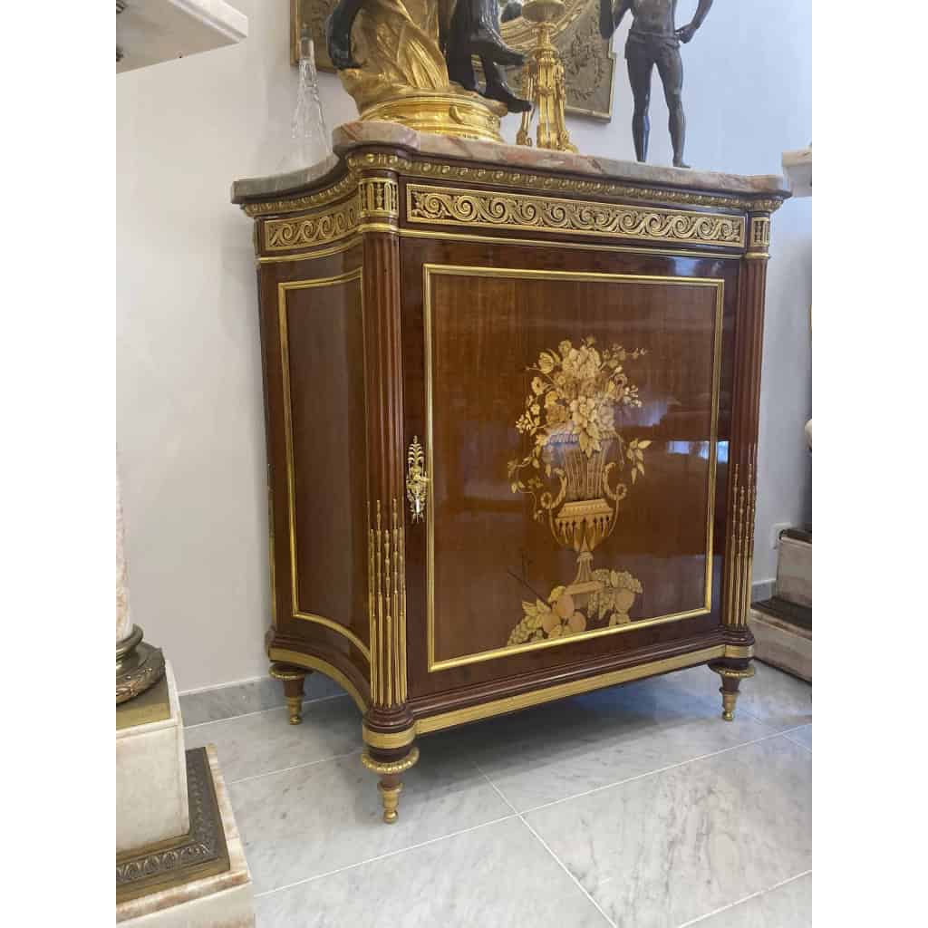 Meuble à hauteur d'appui estampillé Guillaume GROHÉr, Circa 1870.