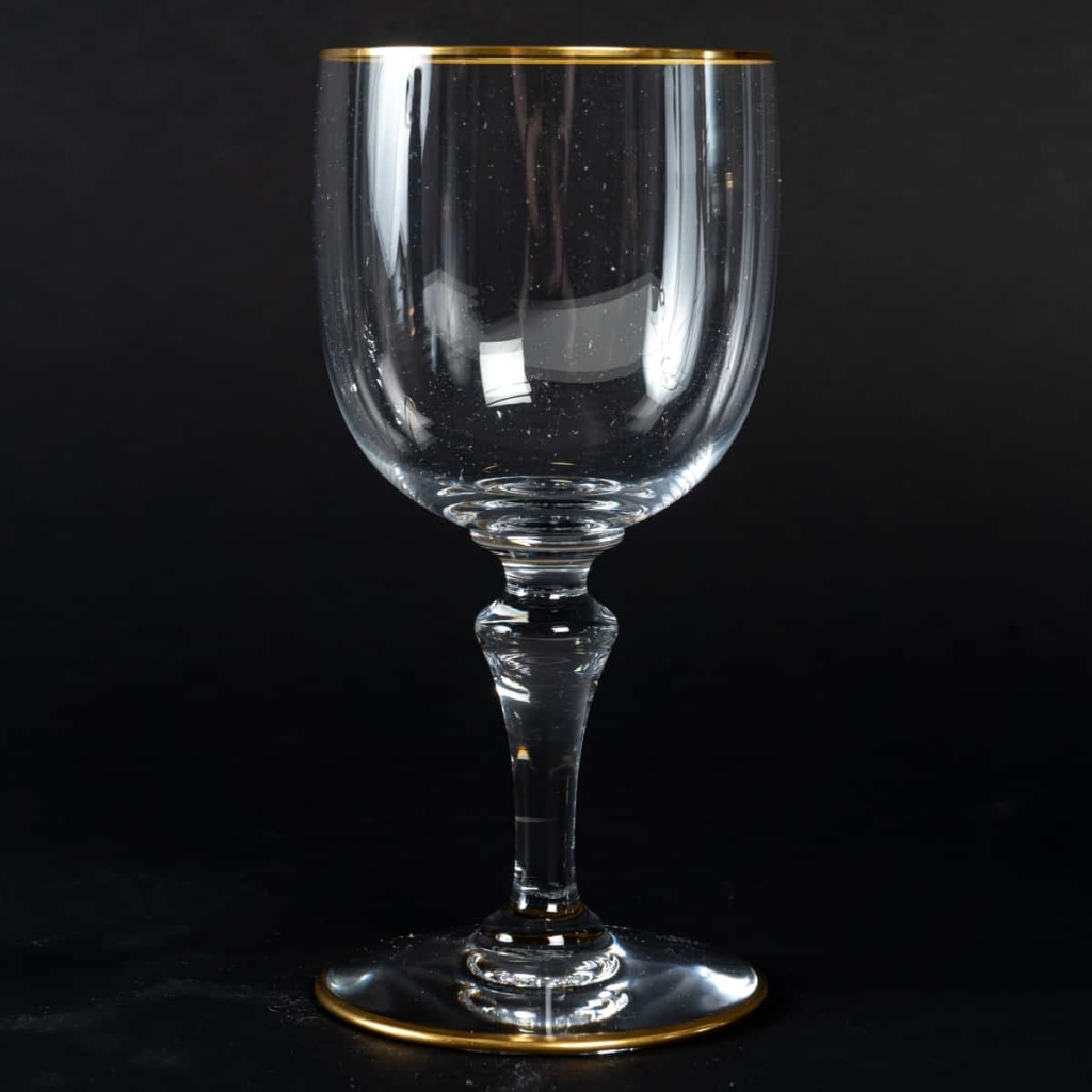 Baccarat Service Normandie Filet Doré | Biron Baccarat Service Normandie Filet Doré