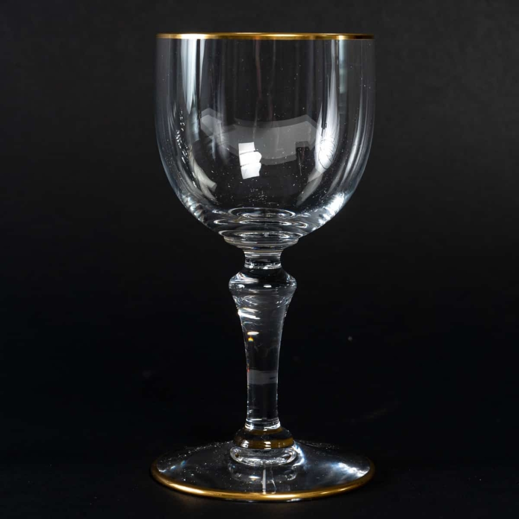 Baccarat Service Normandie Filet Doré | Biron Baccarat Service Normandie Filet Doré