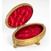 Boîte à bijoux en bronze ciselé, XIXème siècle