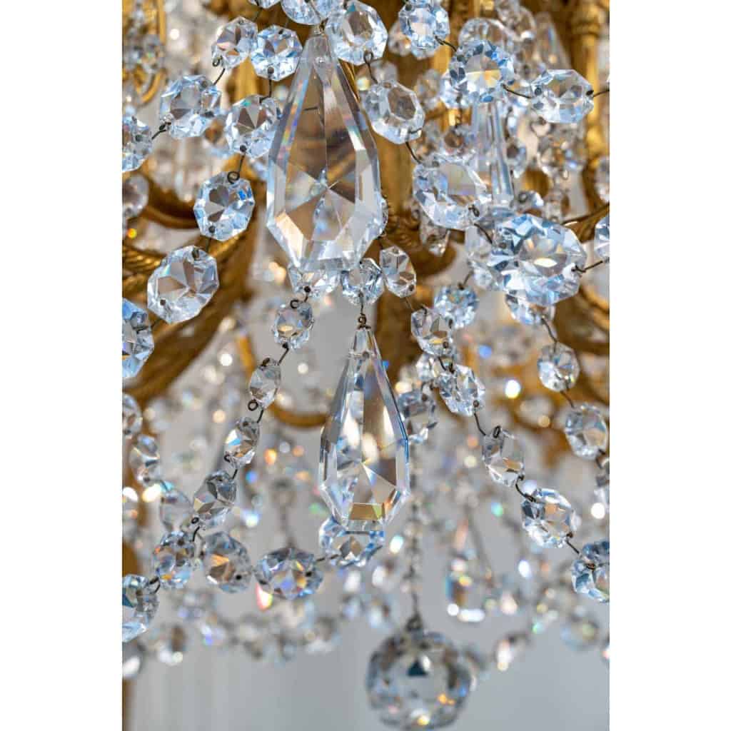 Lustre Baccarat, Circa 1870. | Biron Lustre Baccarat, Circa 1870.