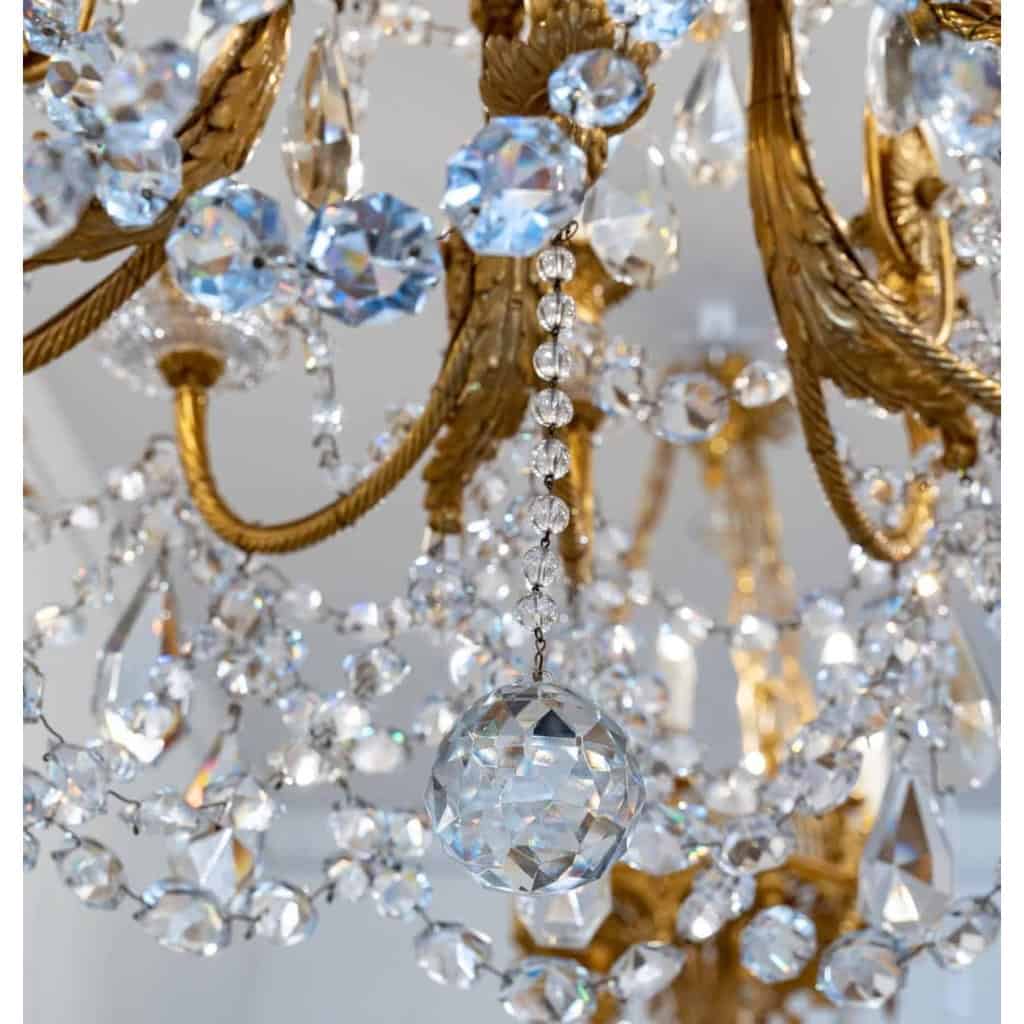 Lustre Baccarat, Circa 1870. | Biron Lustre Baccarat, Circa 1870.