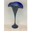 Vase en verre aurene bleu par Charles LOTTON, Circa 1935 | Biron ||||||