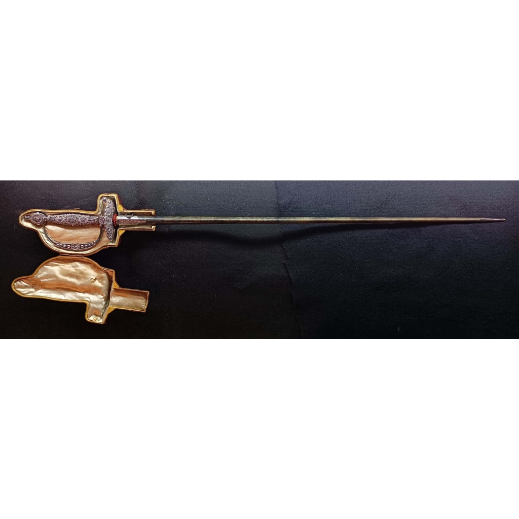 LUXUEUSE EPEE DE COUR, VERS 1780/85 | Biron LUXUEUSE EPEE DE COUR, VERS 1780/85