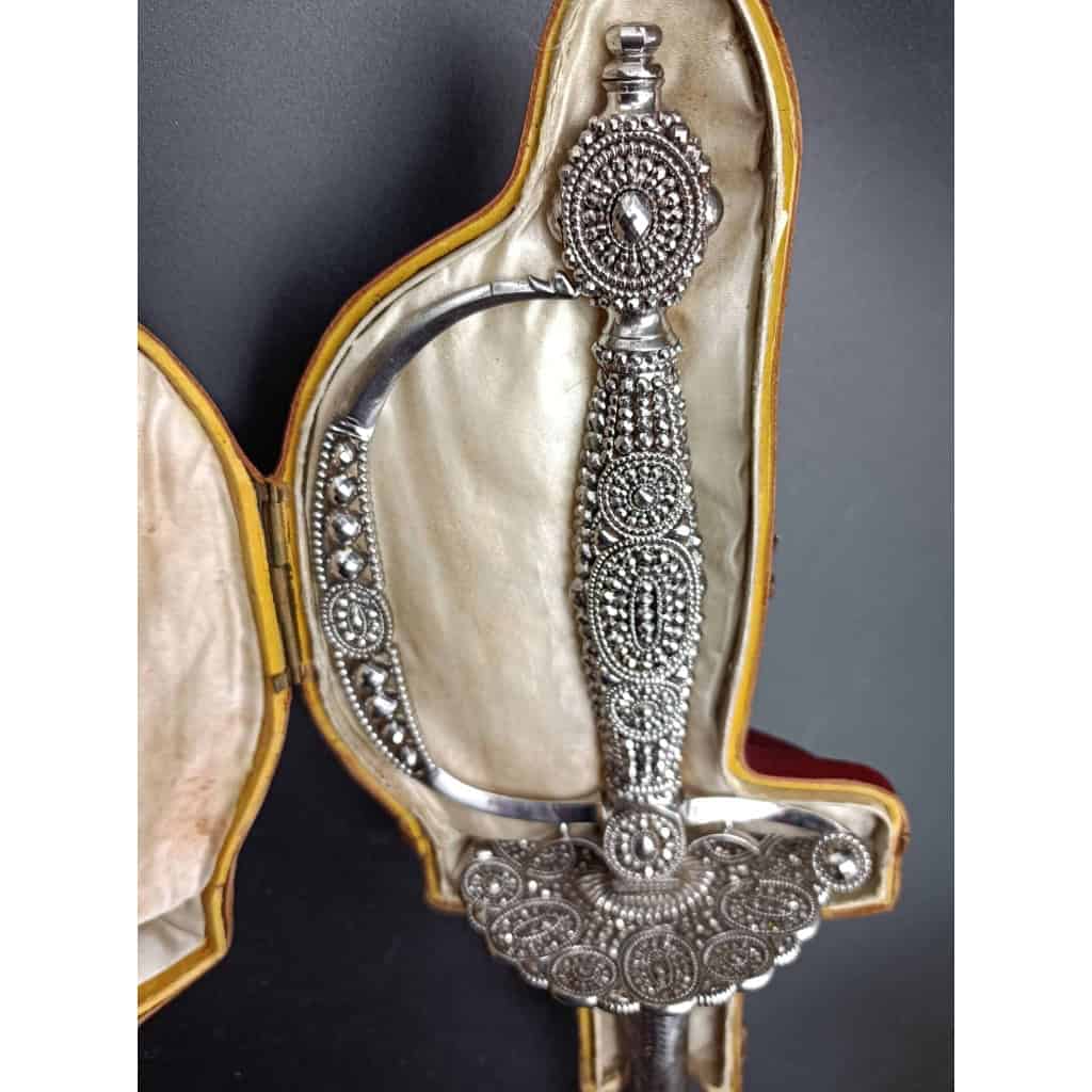 LUXUEUSE EPEE DE COUR, VERS 1780/85 | Biron LUXUEUSE EPEE DE COUR, VERS 1780/85
