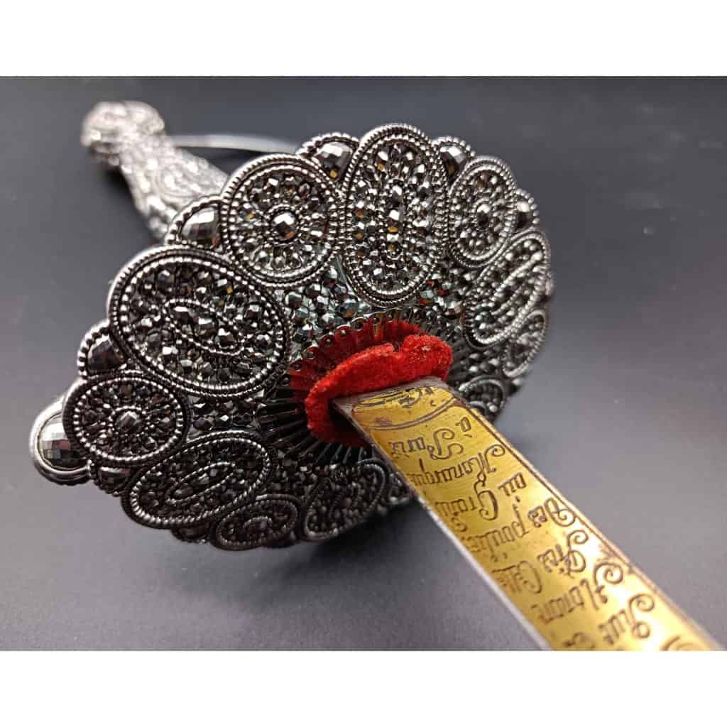 LUXUEUSE EPEE DE COUR, VERS 1780/85 | Biron LUXUEUSE EPEE DE COUR, VERS 1780/85