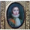 TABATIERE EN OR – MINIATURE EUGENE DE BEAUHARNAIS, C. 1805 | Biron TABATIERE EN OR – MINIATURE EUGENE DE BEAUHARNAIS, C. 1805