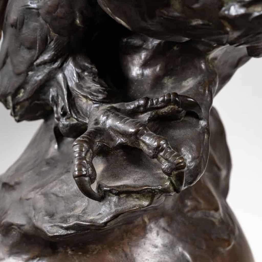 Diane chevauchant un aigle par Georges Marie Valentin BAREAU, Circa 1920 | Biron Diane chevauchant un aigle par Georges Marie Valentin BAREAU, Circa 1920