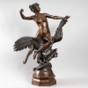 Diane chevauchant un aigle par Georges Marie Valentin BAREAU, Circa 1920 | Biron Diane chevauchant un aigle par Georges Marie Valentin BAREAU, Circa 1920