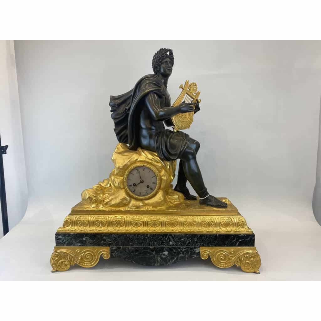 Grand pendule représentant Apollon, Circa 1827 | Biron |||||||