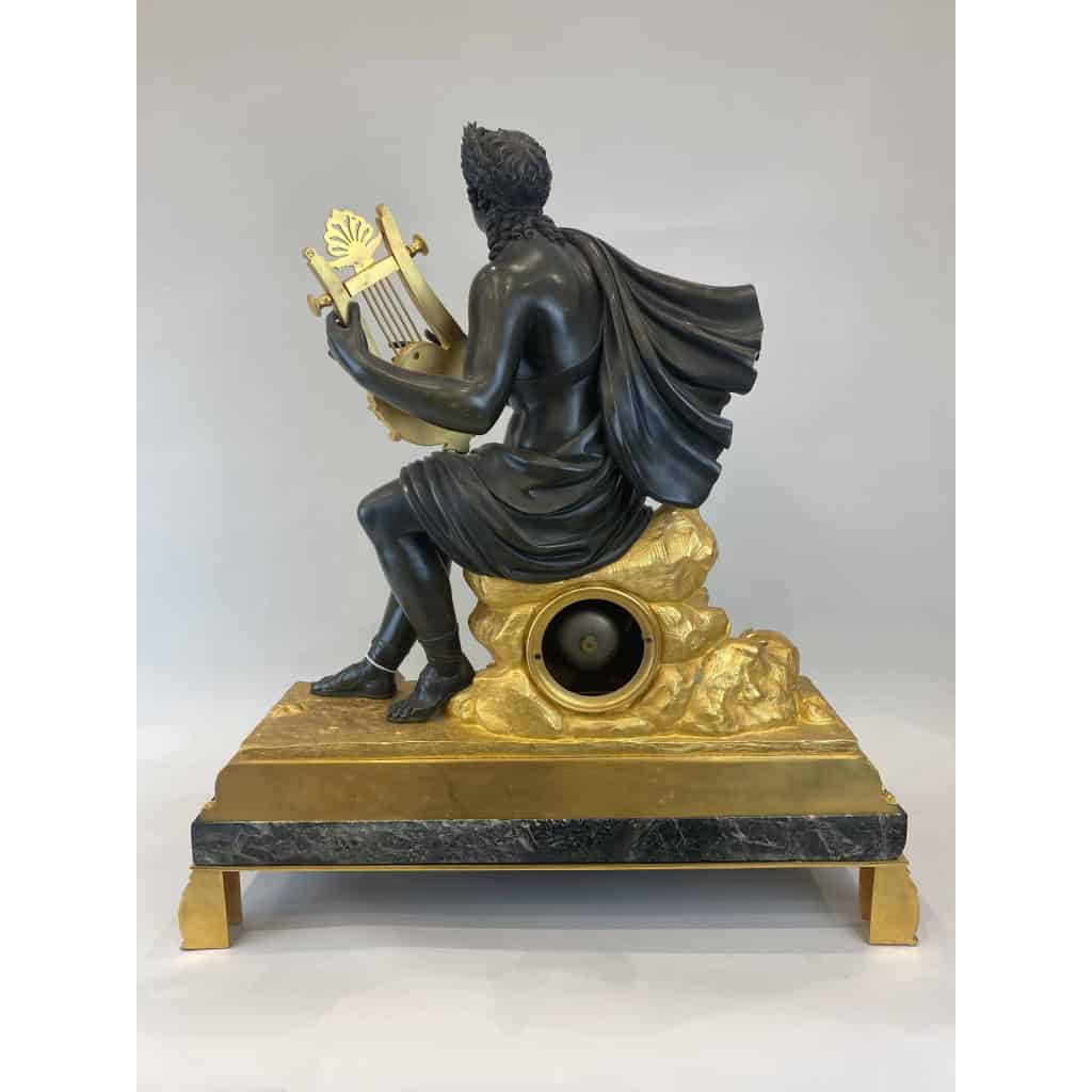 Grand pendule représentant Apollon, Circa 1827 | Biron Grand pendule représentant Apollon, Circa 1827