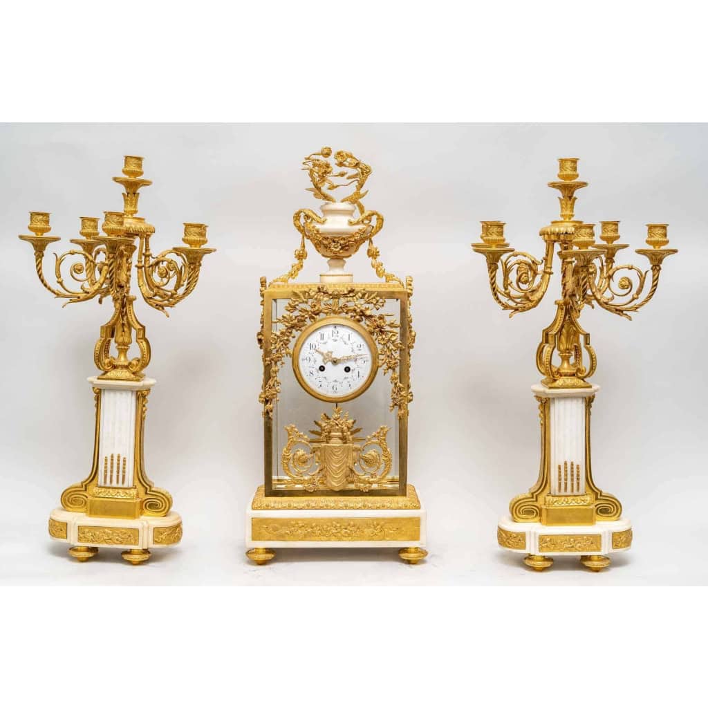 Garniture de cheminée, Circa 1860. | Biron |||||||||||||||||