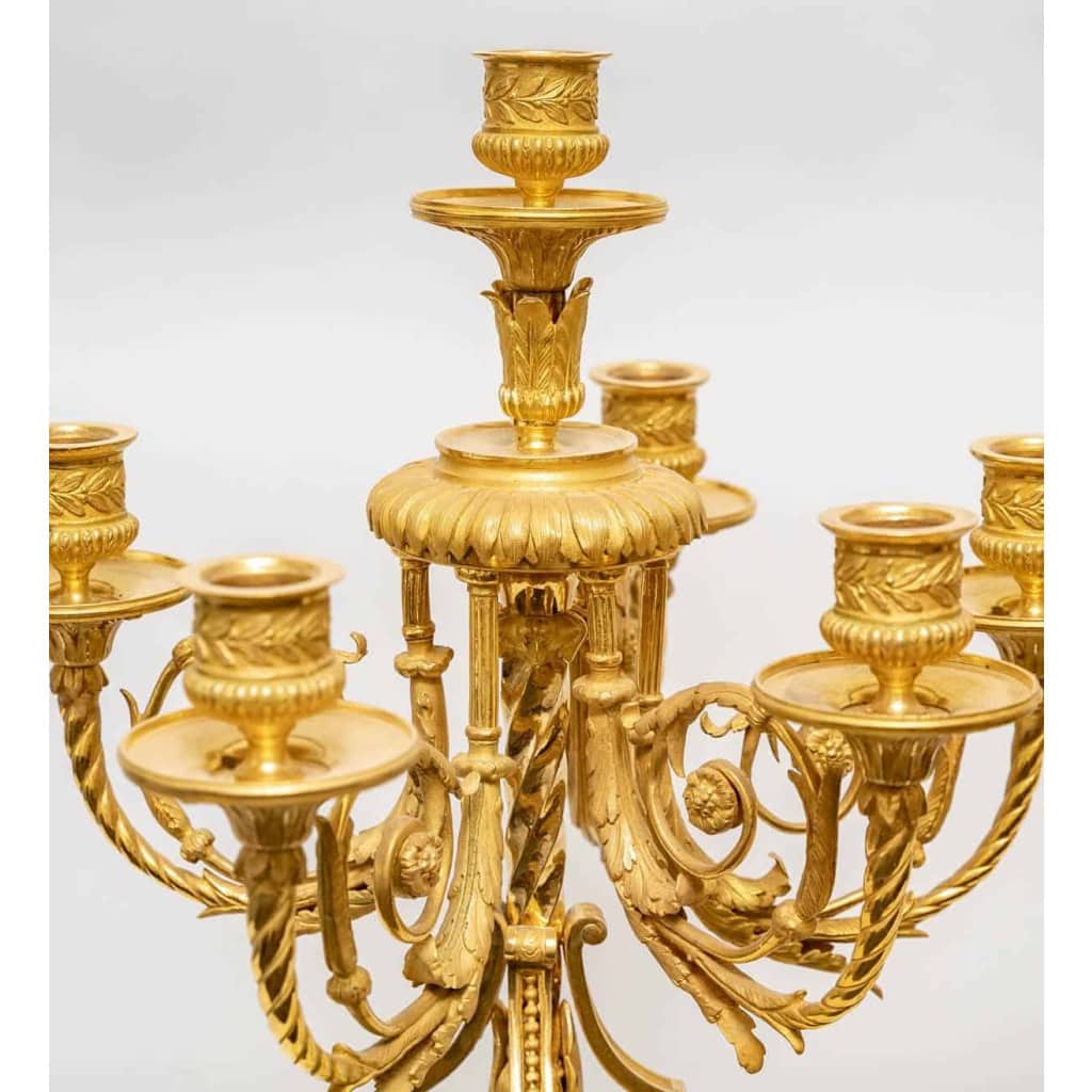 Garniture de cheminée, Circa 1860. | Biron Garniture de cheminée, Circa 1860.