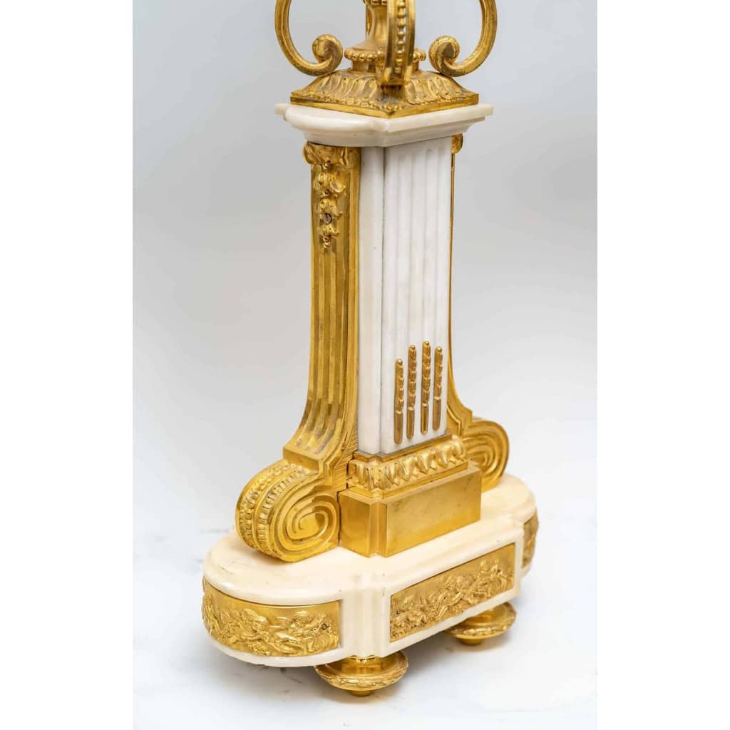 Garniture de cheminée, Circa 1860. | Biron Garniture de cheminée, Circa 1860.
