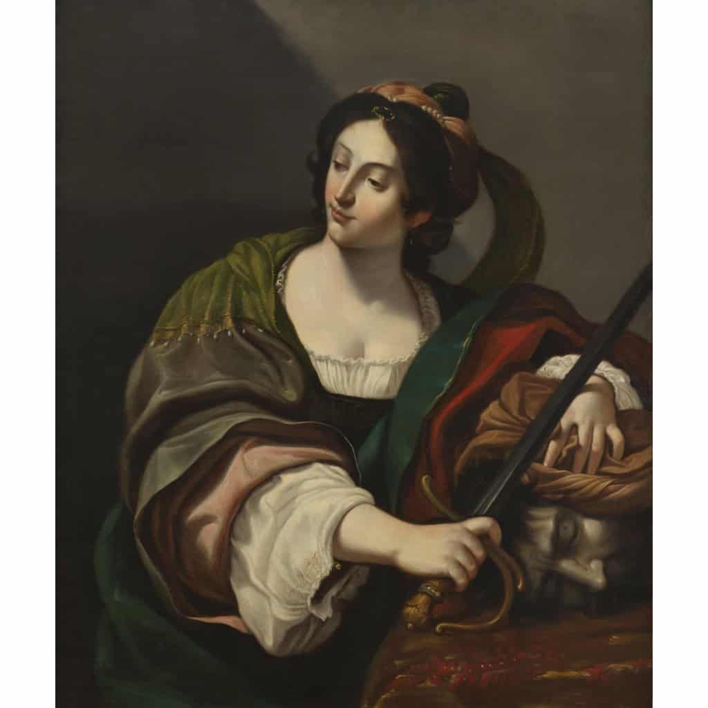 Judith et la tête d’Holopherne – Ecole Bolonaise vers 1650, suiveur de Guido Reni