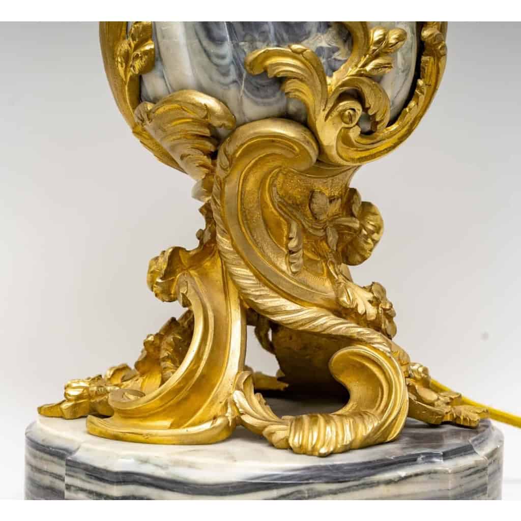 Paire de candélabres Louis XV par Henri VIAN, Circa 1890.