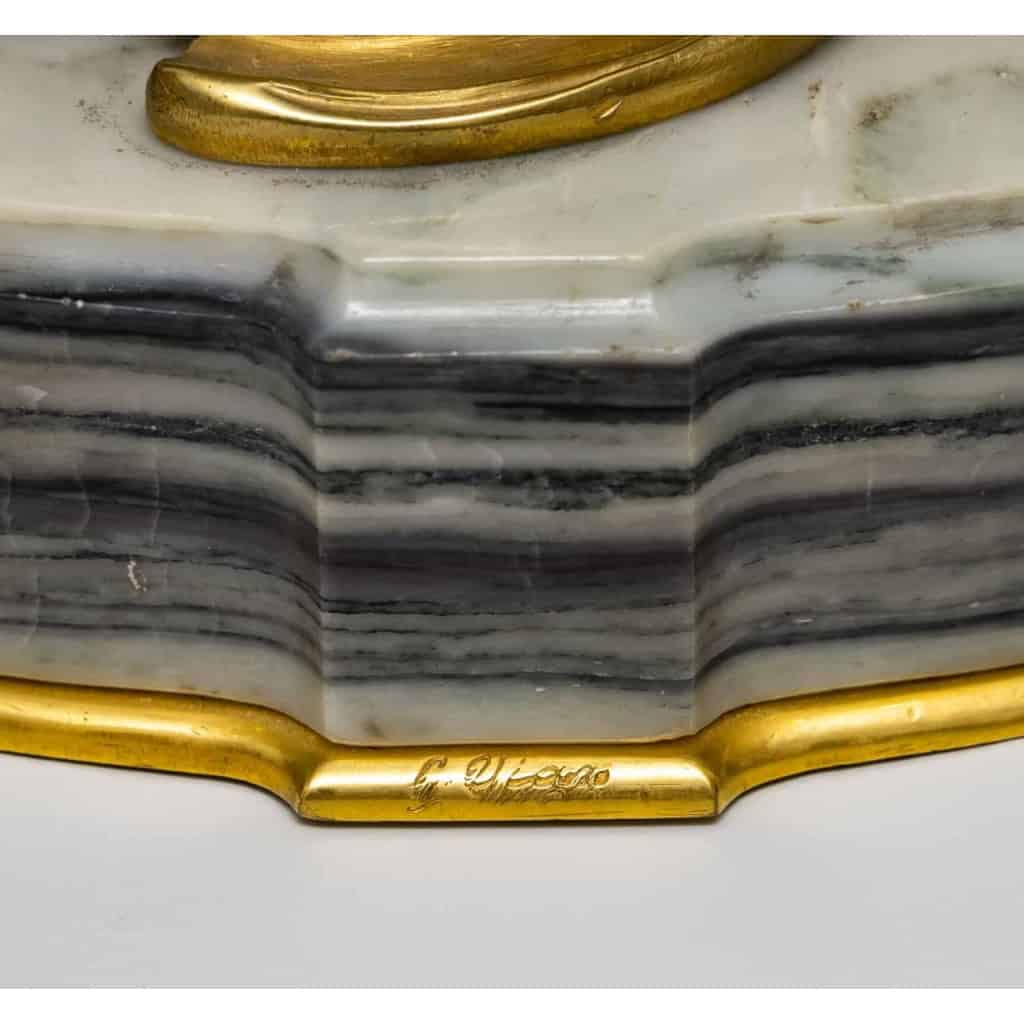 Paire de candélabres Louis XV par Henri VIAN, Circa 1890.