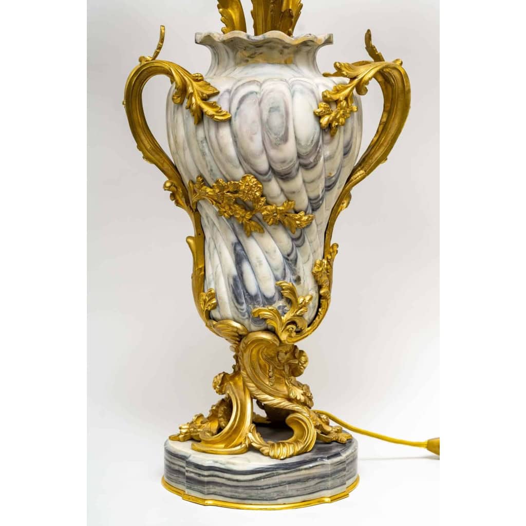 Paire de candélabres Louis XV par Henri VIAN, Circa 1890.
