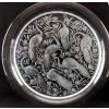 Lalique France : Plateau rond « NIGERIA » | Biron Lalique France : Plateau rond "NIGERIA"