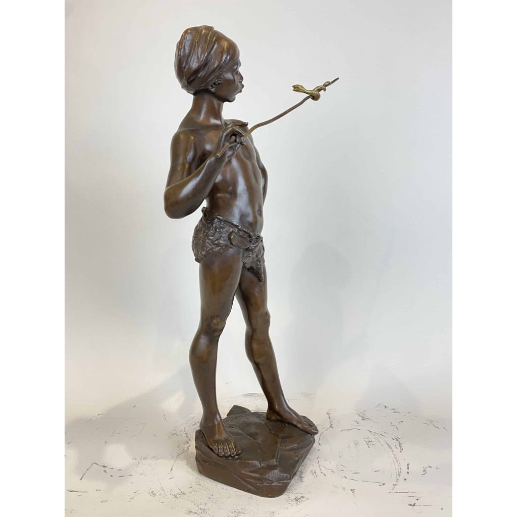 Le charmeur de serpent par Adolphe Jean LAVERGNE (1863-1928) 7