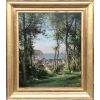 BERTHELON Eugène Vue sur Etretat en 1897 Huile signée datée 1897 Certificat d’authenticité | Biron BERTHELON Eugène Vue sur Etretat en 1897 Huile signée datée 1897