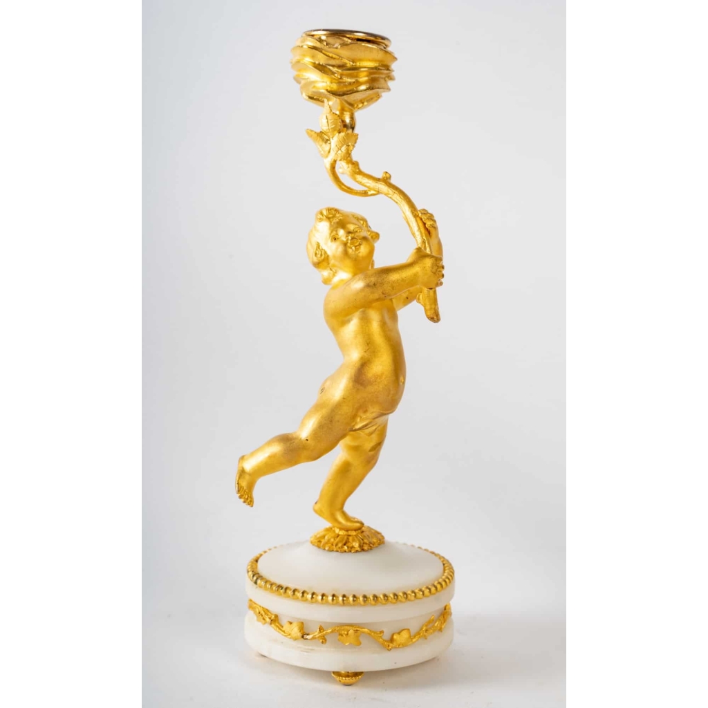 Miniature garniture de cheminée fin XIXème siècle | Biron Miniature garniture de cheminée fin XIXème siècle