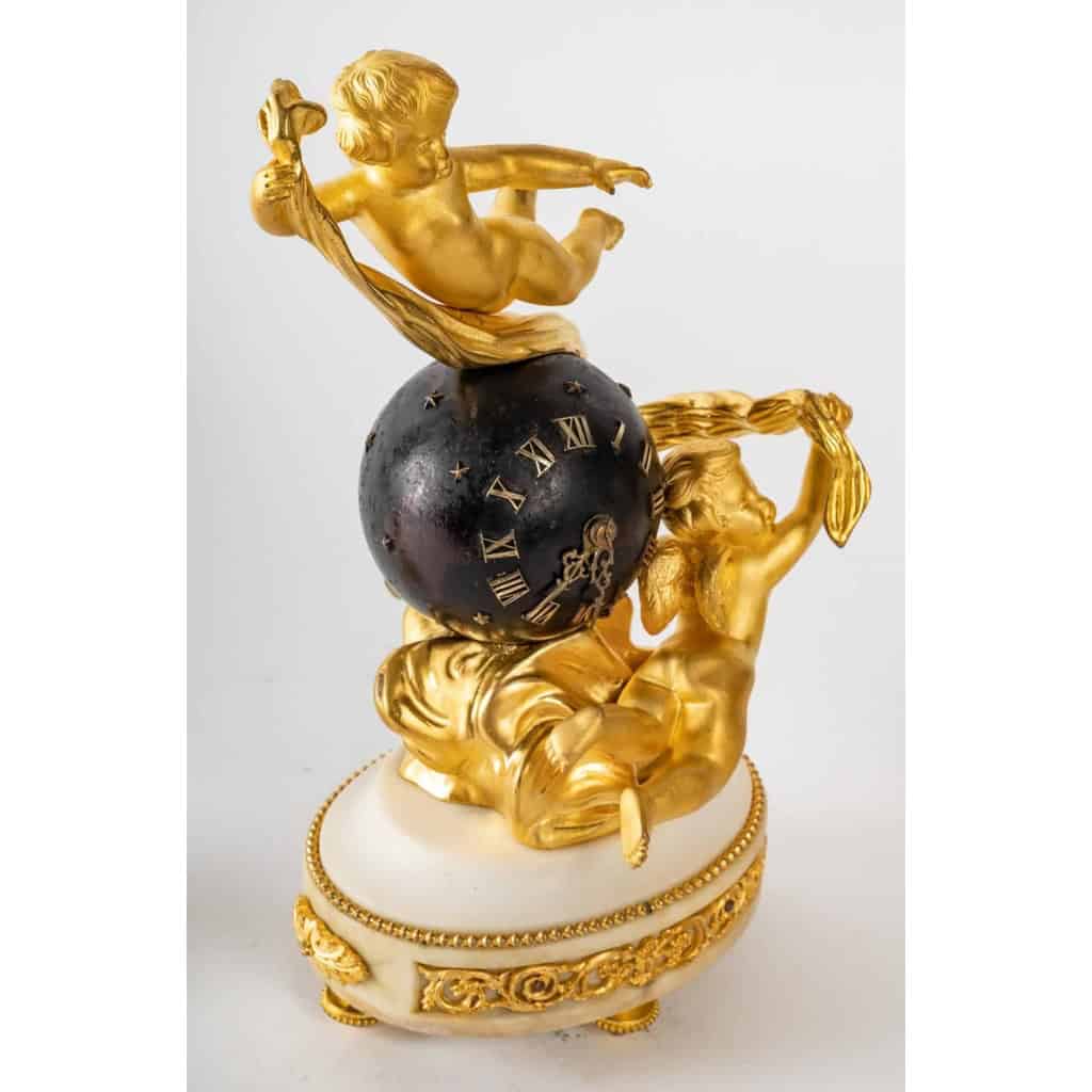 Miniature garniture de cheminée fin XIXème siècle | Biron Miniature garniture de cheminée fin XIXème siècle