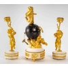 Miniature garniture de cheminée fin XIXème siècle | Biron Miniature garniture de cheminée fin XIXème siècle