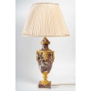 Paire de cassolettes d'époque Napoléon III (1851 - 1870) montées en lampes.