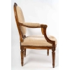 Paire de fauteuils Louis XVI. Fin XVIIIème.