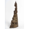 Bouddha en bronze, assis en position de la prise de la terre à témoin ou vainqueur de Mâra, Laos 19e siècle | Biron Bouddha en bronze, assis en position de la prise de la terre à témoin ou vainqueur de Mâra, Laos 19e siècle