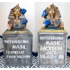 Paire de masques « Toutank Ha Mon » fait par la main en résine de l’artiste Paolo Orlando | Biron ||||||||||||||