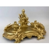 Encrier en bronze doré, attribué à Théodore MILLET, Circa 1900 | Biron ||||||