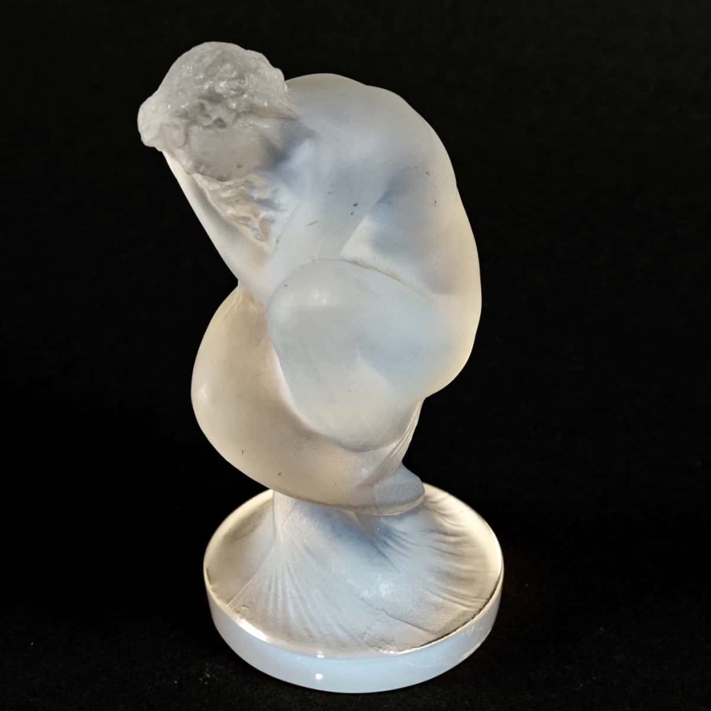 Mascotte Automobile "Sirène Petite" verre opalescent de René LALIQUE