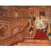 Paire de tableaux huile sur toile fin XIXème siècle | Biron Paire de tableaux huile sur toile fin XIXème siècle