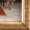 Paire de tableaux huile sur toile fin XIXème siècle | Biron Paire de tableaux huile sur toile fin XIXème siècle