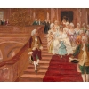 Paire de tableaux huile sur toile fin XIXème siècle | Biron Paire de tableaux huile sur toile fin XIXème siècle