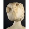 Buste en marbre, XIXème siècle