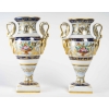 Paire de vases directoires Le Tallec, à motifs Baron Jourdan | Biron |||||||||