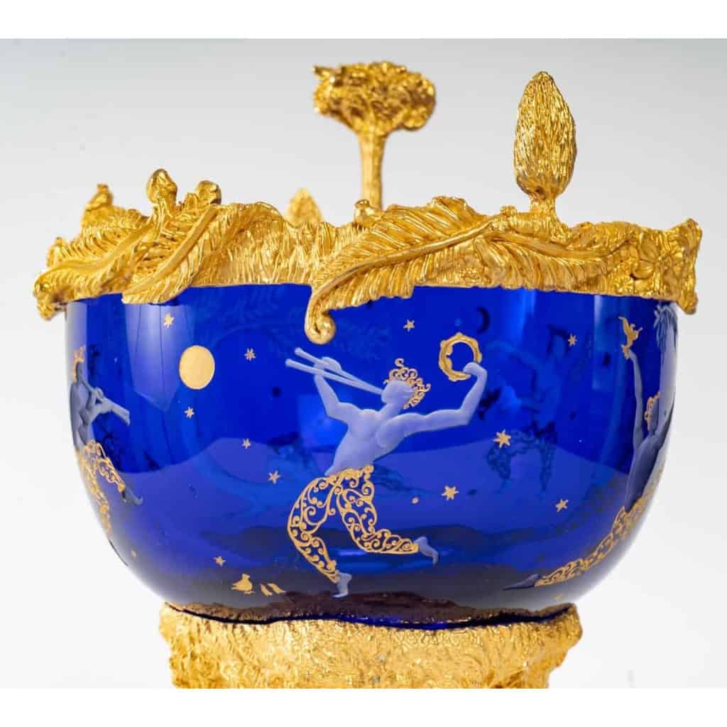 Baccarat Et Jean Boggio Coupe ou Centre De Table collection « Mascarade » 4
