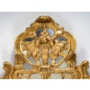Grand miroir à parecloses d’époque Louis XV (1724 – 1774). | Biron Grand miroir à parecloses d'époque Louis XV (1724 - 1774).