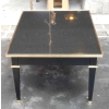1950/70 Gerard MILLE Pour Maison Jansen Table Basse Bois Laqué Noir 120 x 80 cm