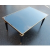 1950/70 Gerard MILLE Pour Maison Jansen Table Basse Bois Laqué Noir 120 x 80 cm