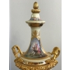 Garniture De Cheminée En Bronze Doré Et Porcelaine, époque Napoléon III | Biron Garniture De Cheminée En Bronze Doré Et Porcelaine, époque Napoléon III