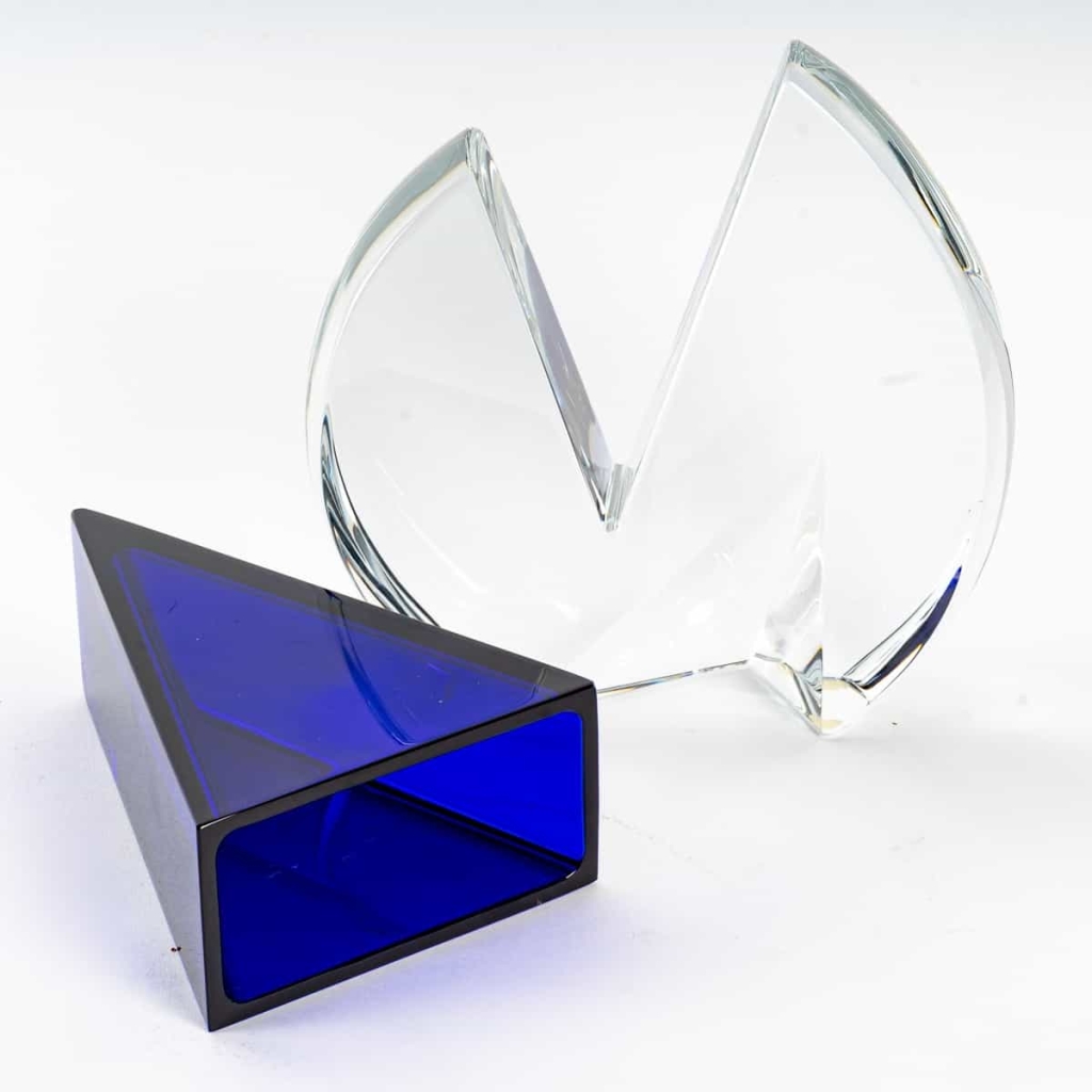 Cristallerie Baccarat Vase « Vecteur » par Nicolas Triboulot | Biron Cristallerie Baccarat Vase "Vecteur" par Nicolas Triboulot