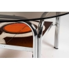 Table basse en carreaux de céramique et dessus en verre, 1970 | Biron Table basse en carreaux de céramique et dessus en verre, 1970