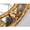 Miroir ovale en bois et stuc doré à double teinte, Napoléon III | Biron Miroir ovale en bois et stuc doré à double teinte, Napoléon III