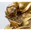 Pendule en bronze doré et ciselée d’époque Napoléon III | Biron Pendule en bronze doré et ciselée d'époque Napoléon III